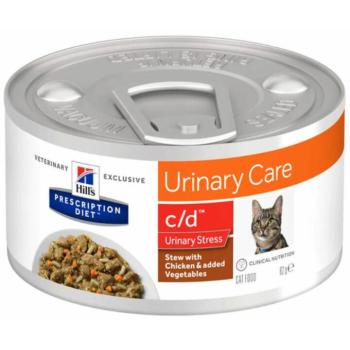 Hill's Prescription Diet c/d Urinary Stress chicken 82 g kép