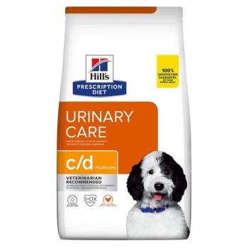 Hill's Prescription Diet Canine száraz kutyatáp- c/d Multicare Urinary Care csirke (2 x 12 kg) kép