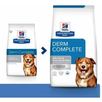 Hill's Prescription Diet Derm Complete 12 kg kép