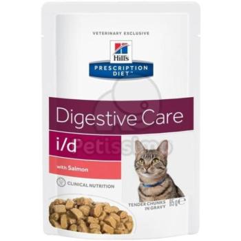 Hill's Prescription Diet i/d salmon 12x85 g kép