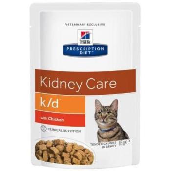 Hill's Prescription Diet Kidney Care k/d chicken 12x85 g kép