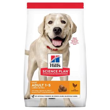 Hill's Science Plan Adult Light Large Breed száraz kutyatáp 18 kg kép