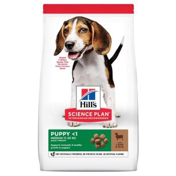 Hill's Science Plan Puppy Medium száraz kutyatáp, bárány és rizs 14 kg kép