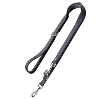 HUNTER Divo & Maldon póráz kutyáknak, szürke, H 190 cm, Sz 15 mm kép