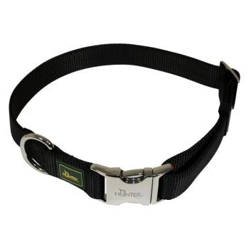HUNTER Vario Basic Alu-Strong fekete nyakörv kutyáknak, L: 45-65 cm nyakkerület kép