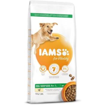 Iams Dog Adult Large Chicken 12 kg kép