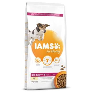 IAMS Dog Senior kis és közepes csirke 12 kg kép