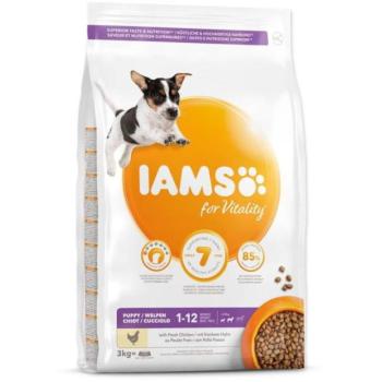 Iams ProActive Health Puppy Junior Small & Medium Breed Chicken 3 kg kép