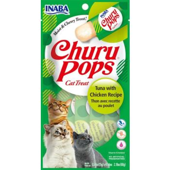 Inaba Cat Churu Pops - tonhal, csirkével 4 x 15 g kép