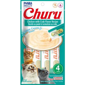 Inaba Cat Churu Püré - csirke, rákkal 4 x 14 g kép