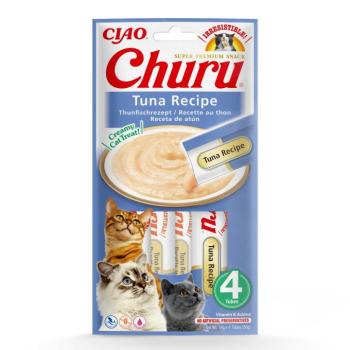 Inaba Cat CIAO Churu Püré - tonhal 4 x (4 x 14 g) kép