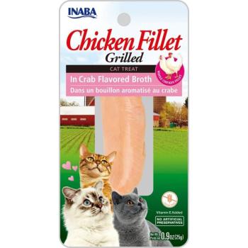 Inaba Cat Grilled Chicken Fillet - rákos lében 3 x 25 g kép