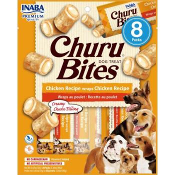 INABA Dog Churu Bites - csirke 8 x 12 g kép