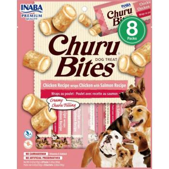 Inaba Dog Churu Bites - csirke, lazac 8 x 12 g kép