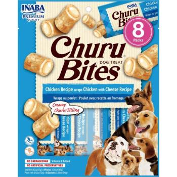 INABA Dog Churu Bites - csirke sajttal 8 x 12 g kép