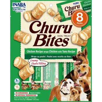 Inaba Dog Churu Bites - csirke, tonhal 8 x 12 g kép