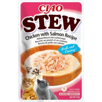 Inaba Foods Ciao Stew chicken with salmon recipe 40 g kép
