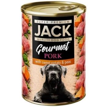 Jack Gourmet konzerv malachús édesburgonyával és zöldborsóval 400g
