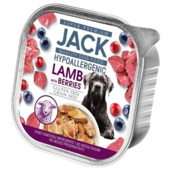 Jack hipoallergén pástétom bárányhús bogyós gyümölcsökkel 12x150g kép
