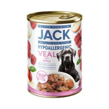Jack hipoallergén pástétom borjúhús almával 12x400g kép