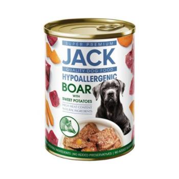 Jack hipoallergén pástétom vaddisznóhús édesburgonyával 12x400g kép