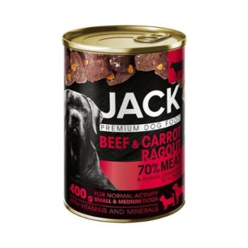 Jack kutya konzerv ragu marha-répa 12x400g kép