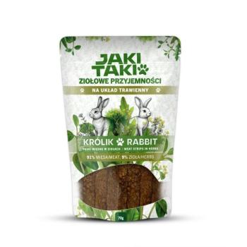 Jaki Taki Herbal Delights gyógynövényes jutalomfalat kutyáknak - nyúl 70 g kép