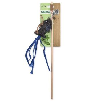 Játék MC Natural Fun bot hal csörgővel és macskaként szürke 40cm kép