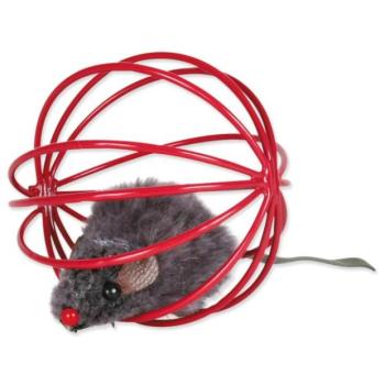 Játék Trixie golyós fém egérrel 6cm 24db kép