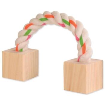 Játék Trixie kötél fakockákkal 20cm kép