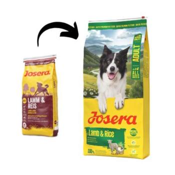 Josera Adult Lamb&Rice 2x12,5kg kutyatáp kép