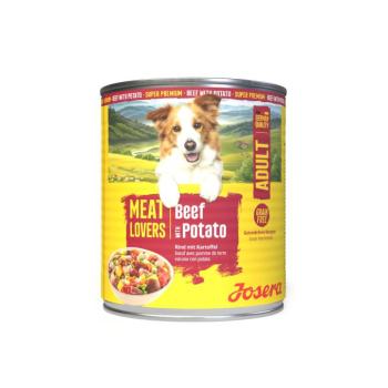 Josera Meat Lovers Menu Beef with Potato (marhahús és burgonya) konzerv kutyáknak 400g kép
