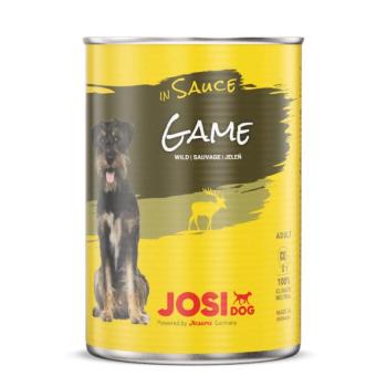 JosiDog Game in Sauce (vadhússal) konzerv kutyáknak 415g kép