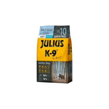 Julius K-9 Grain Free Adult Utility Dog - Wild Boar & Berry 10 kg (311180) kép