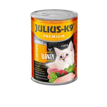 Julius-K9 Adult - Chicken & Turkey konzerv macskáknak 6 x 415 g kép