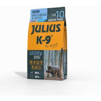 Julius-K9 Grain Free Hypoallergenic Utility Dog Adult Small Wild Boar & Berry 10 kg kép