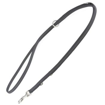 JULIUS-K9® gumírozott dupla póráz - H 220 cm x Sz 20 mm, max. 50 kg-ig kép