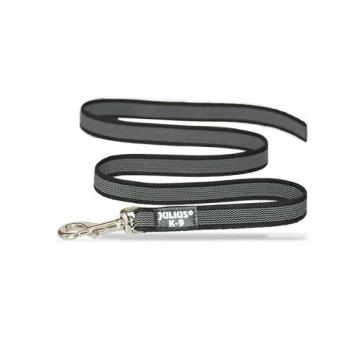 Julius-K9 gumírozott póráz, fekete / 14 mm 1 m (218GM-S1) kép