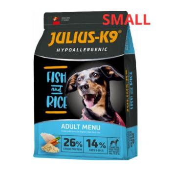 Julius-K9 Hypoallergenic Adult Small Fish & Rice 2x12kg kép