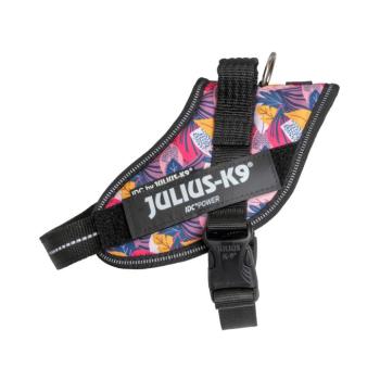 JULIUS-K9 IDC® Limited Edition powerhám, levélmintás, S/Mini: 49-67cm mellkaskörfogat, kutyáknak kép