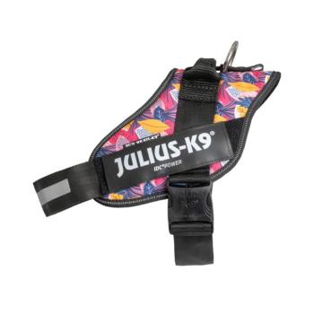 JULIUS-K9 IDC® Limited Edition powerhám, levélmintás, XL/2: 71-96cm mellkaskörfogat, kutyáknak kép