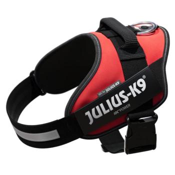 JULIUS-K9 IDC® powerhám kutyáknak, piros, 63 - 85 cm mellkaskörfogat kép