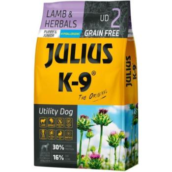Julius-K9 Utility Dog Grain Free Puppy Junior Lamb & Herbals 3 kg kép