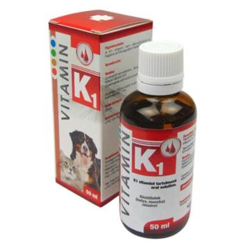 K1 Vitamin Oldat Kutya, Macska 50 ml kép