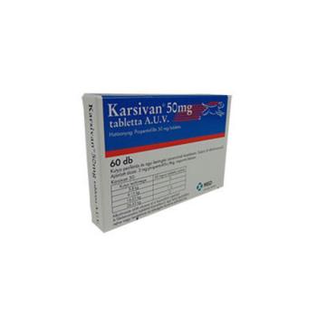 Karsivan 50mg tabletta 60 db kép