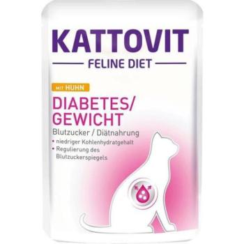 KATTOVIT Diabetes chicken 85 g kép