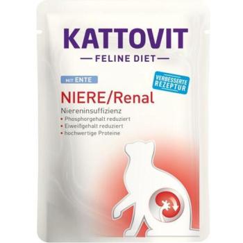 KATTOVIT Niere/Renal pouch duck 85 g kép