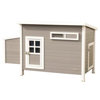 Kerbl Hobbyfarming Barney ECO műanyag tyúkól 137x73x83cm csirkéknek kép