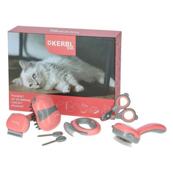 Kerbl Pet 7 részes ápolószett macskáknak, kisebb kutyáknak kép