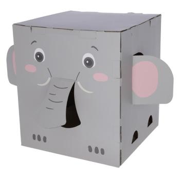 Kerbl Pet elefánt kaparóház macskáknak 35x35x39cm kép